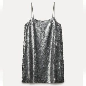 ZARA SEQUIN MINI DRESS ZW COLLECTION
